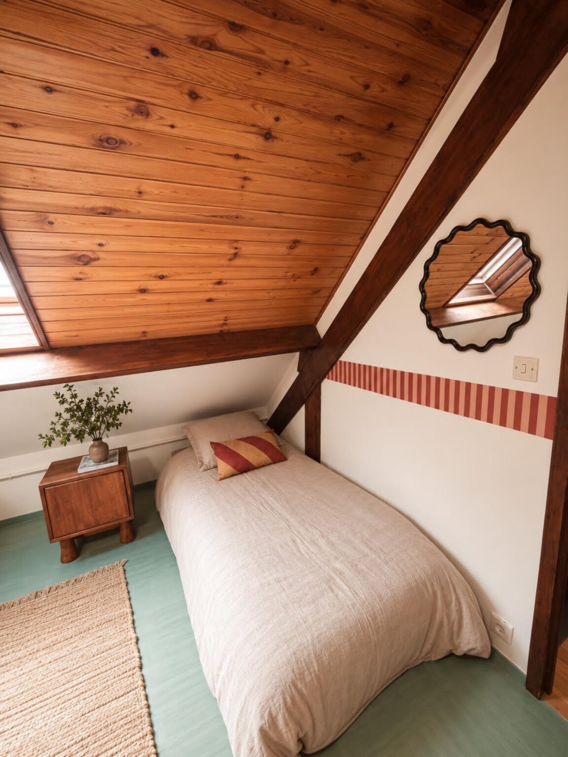 Chambre Potins — lits simples modulables